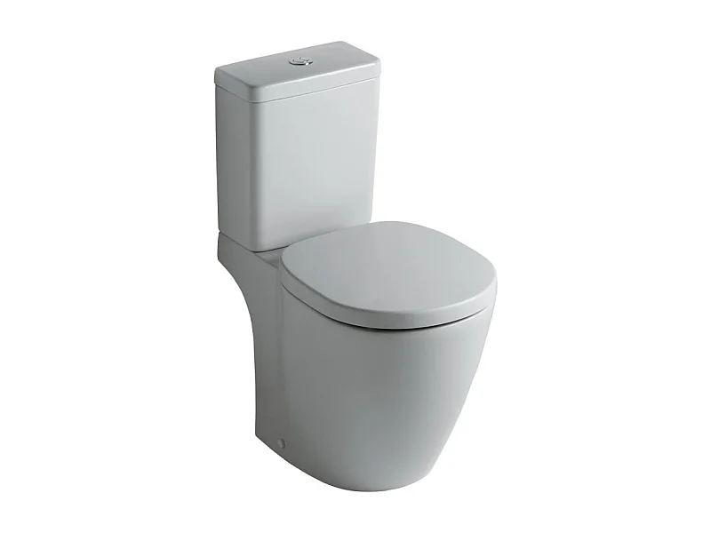 WC à poser IDEAL STANDARD Connect cube + abattant frein de chute