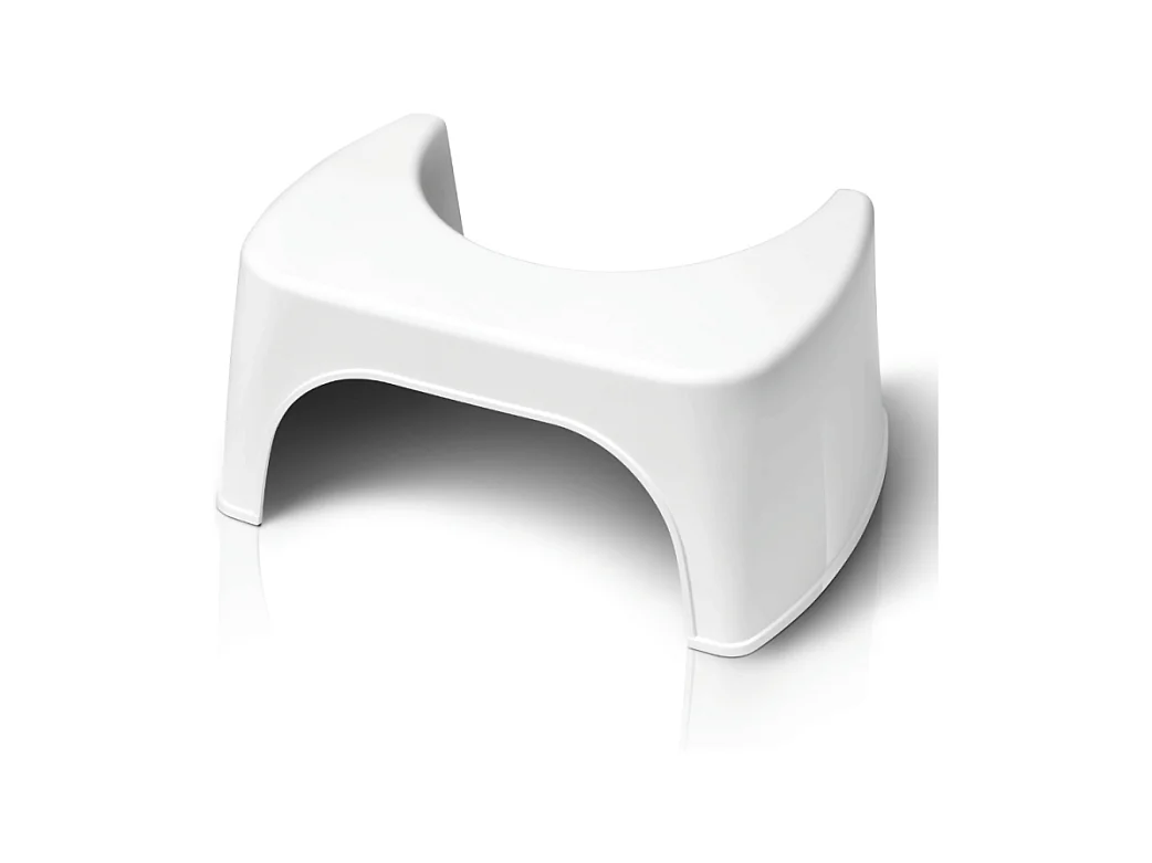 PACK WC avec bride à poser GROHE Bau Ceramic + Tabouret physiologique plastique Blanc