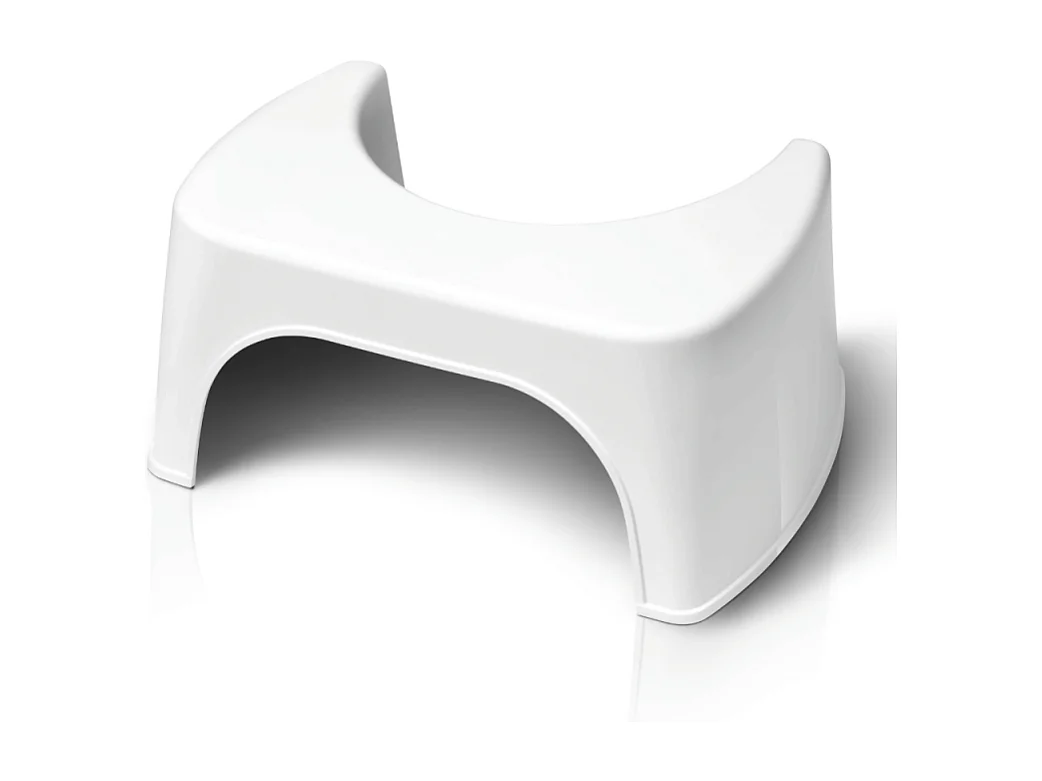 PACK WC avec bride à poser GROHE Bau Ceramic + Tabouret physiologique plastique Blanc