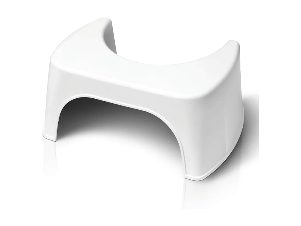 PACK WC avec bride à poser GROHE Bau Ceramic + Tabouret physiologique plastique Blanc