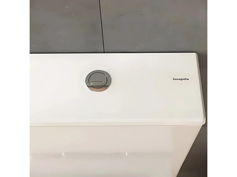 WC à poser sans bride sortie universelle HANSGROHE Elupura Original Q avec abattant