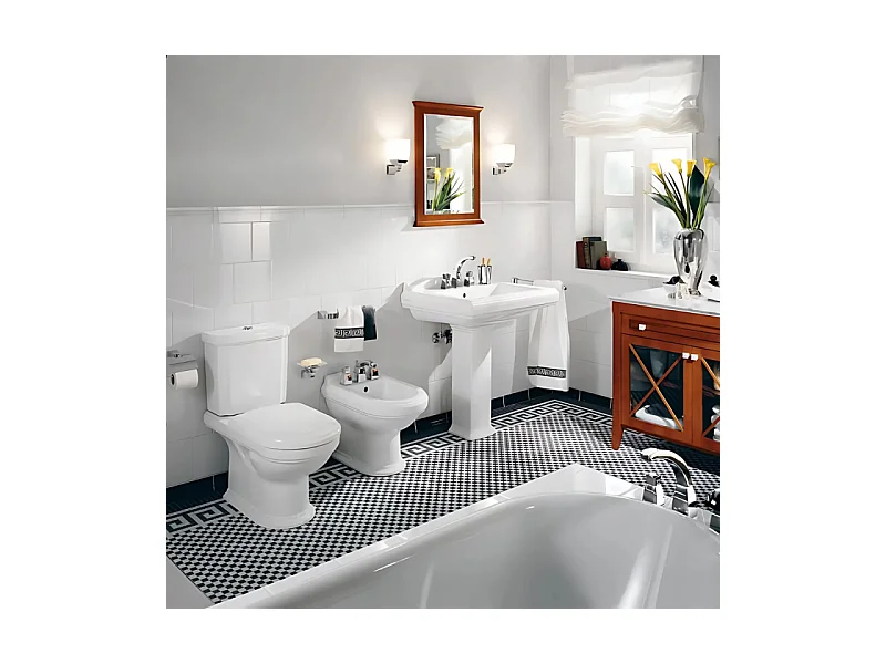 WC à poser VILLEROY ET BOCH Hommage + abattant