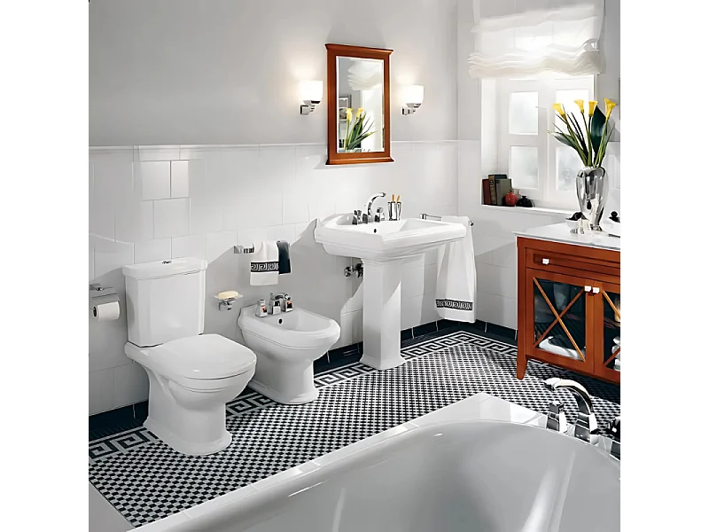 WC à poser VILLEROY ET BOCH Hommage + abattant