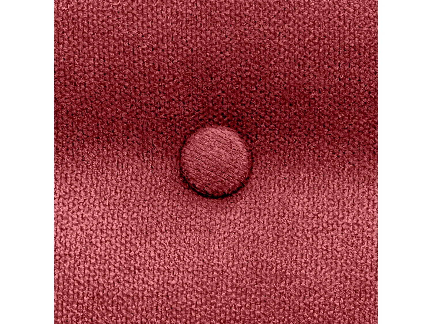 DHOME Tête de Lit en Tissu ACUALINE avec 3 Rangées Entrelacées de Boutons Tête de Lit Capitonnée de Luxe(Rouge, 145cm)