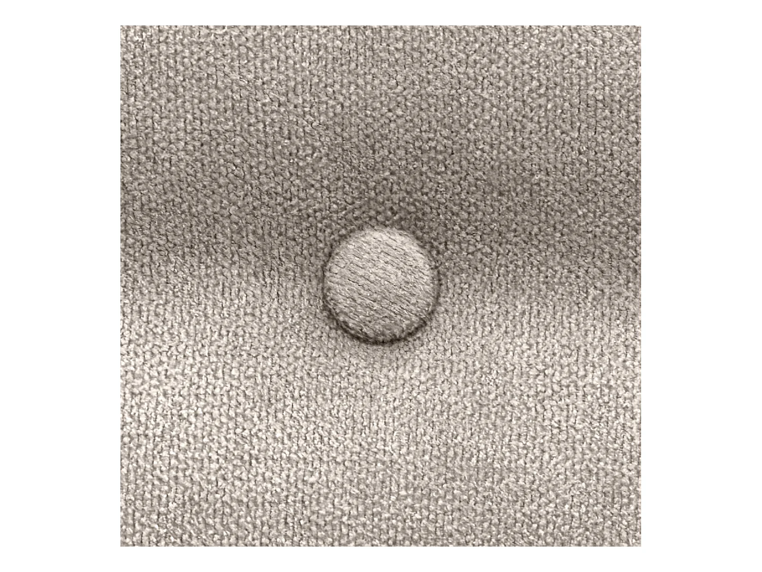 DHOME Testiera in Tessuto ACUALINE con 3 File Intercalate di Bottoni Testiera Imbottita Letto di Lusso (Beige, 110cm)