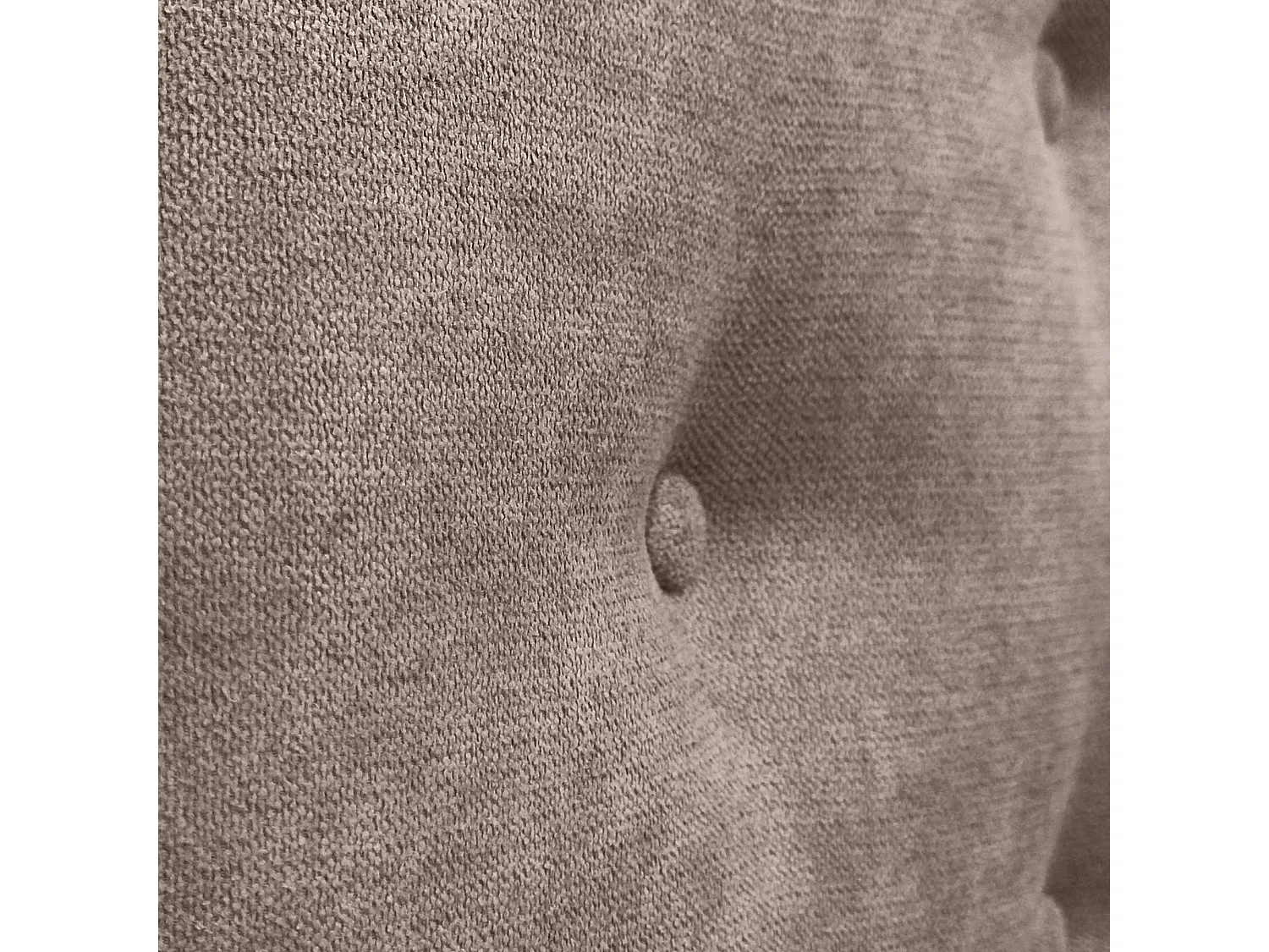 DHOME Tête de Lit en Tissu ACUALINE avec 3 Rangées Entrelacées de Boutons Tête de Lit Capitonnée de Luxe(Tierra, 150cm)