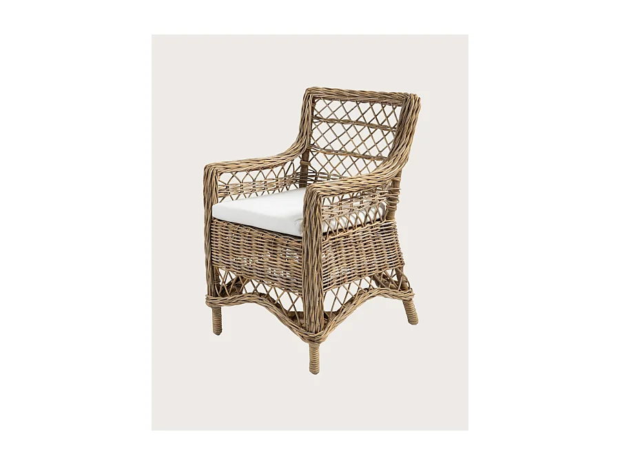 Asana - Fauteuil de jardin en rotin