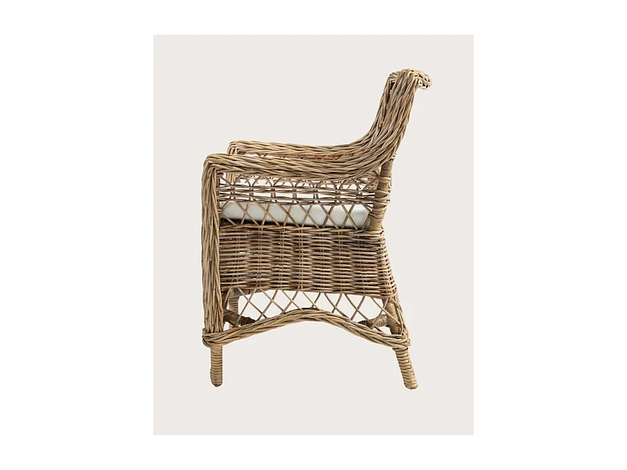 Asana - Fauteuil de jardin en rotin