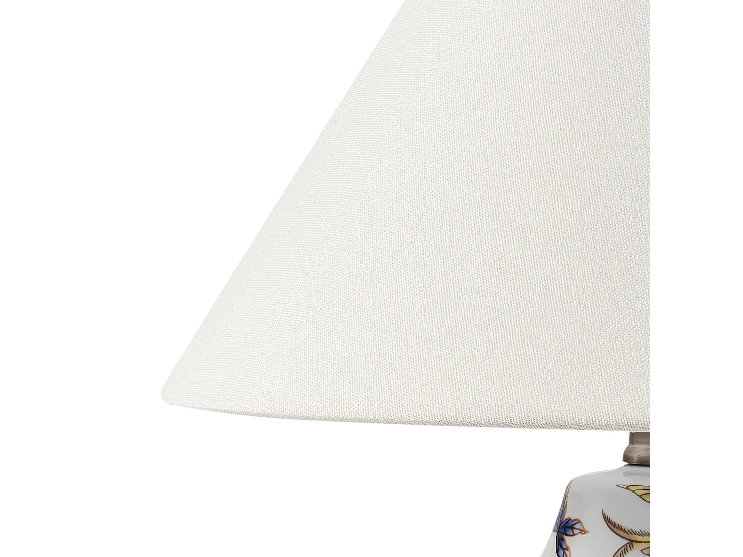 Lampada da tavolo MORACA Porcellana Bianco/ Blu