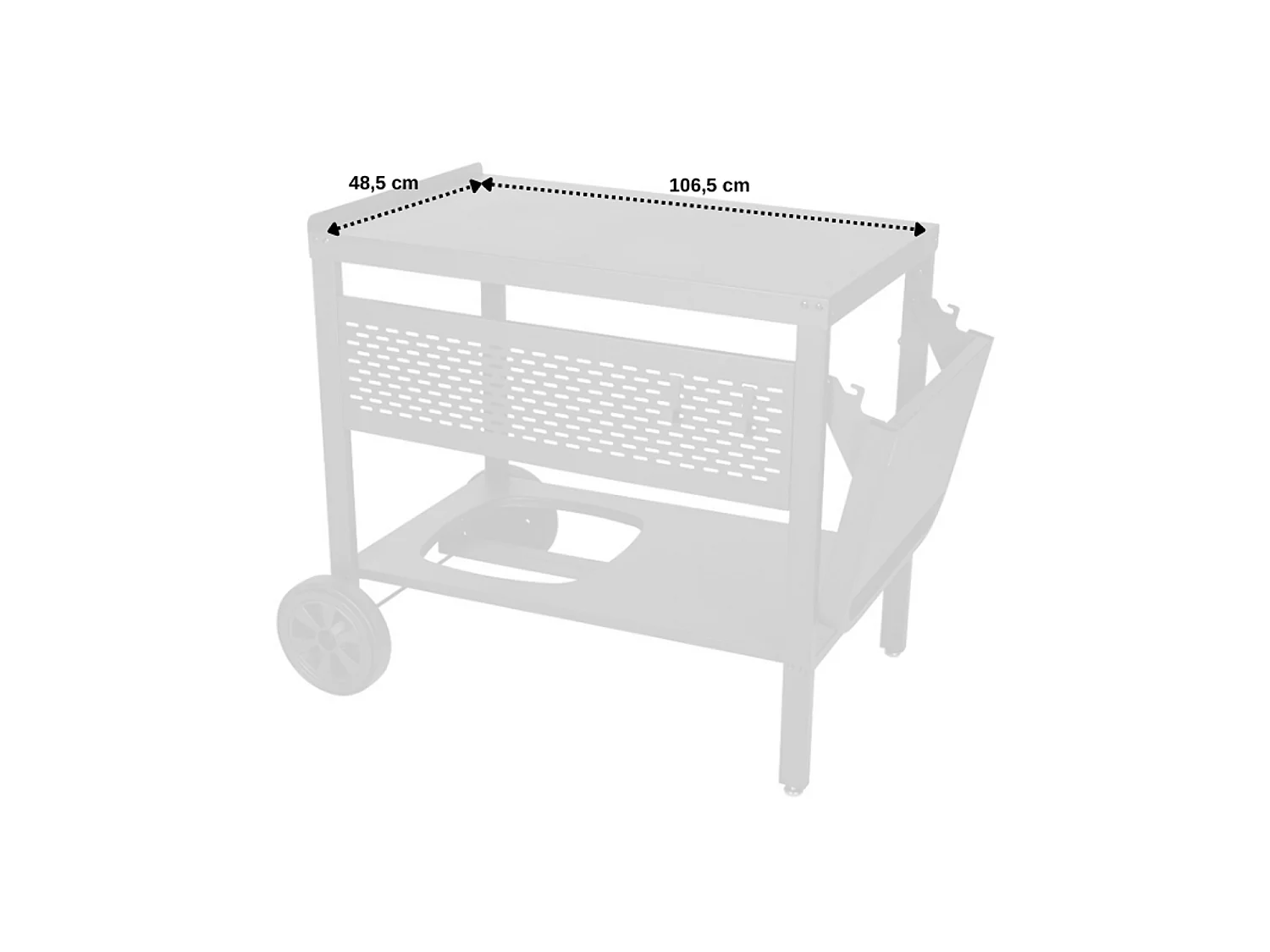 metalen dressoir KELIA