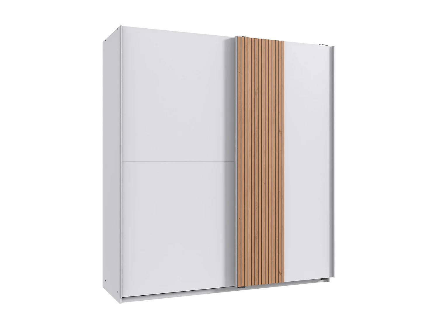 Armoire 2 portes coulissantes L180 cm - LUENEBURG