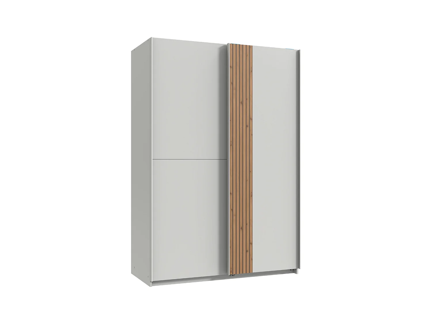 Armoire 2 portes coulissantes L135 cm - LUENEBURG