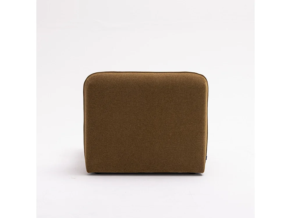 Noor - Chauffeuse pour canapé modulable en tissu - Bronze