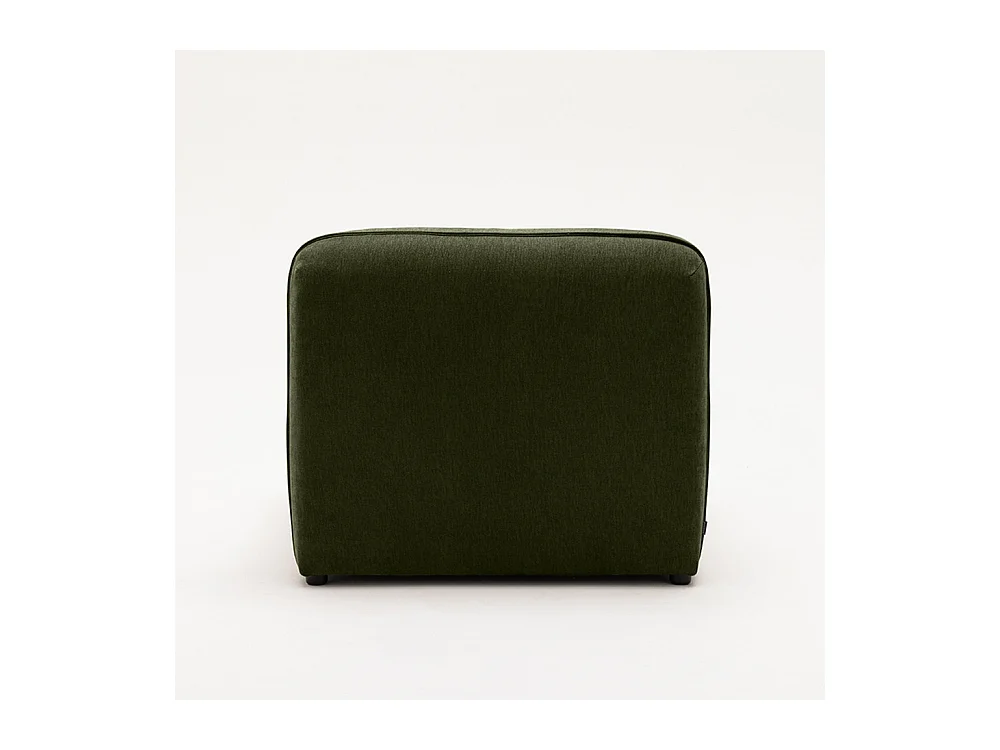 Noor - Chauffeuse pour canapé modulable en tissu - Vert