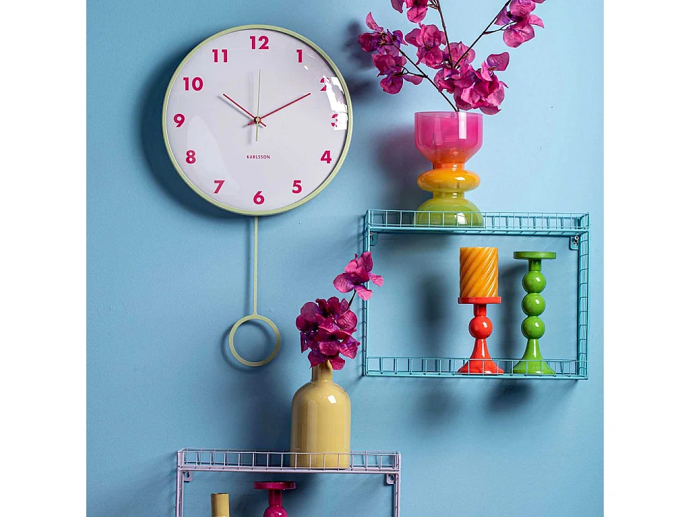 Horloge murale Cheeky Dome Pendulum