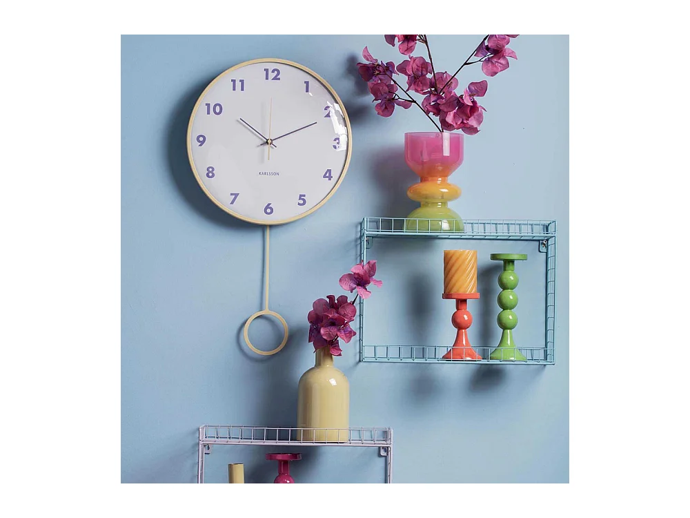 Horloge murale Cheeky Dome Pendulum