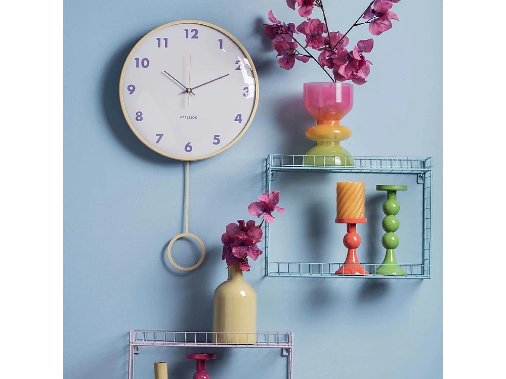 Horloge murale Cheeky Dome Pendulum