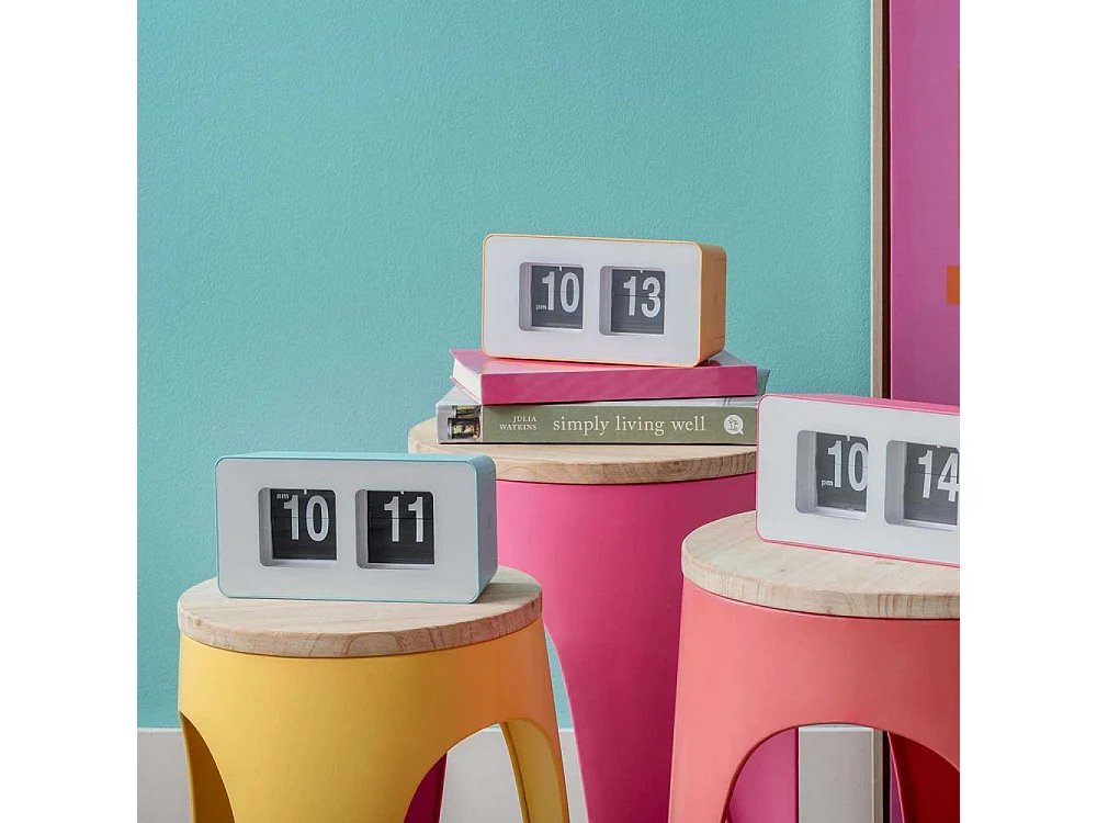 Horloge murale ou à poser Funky Flip