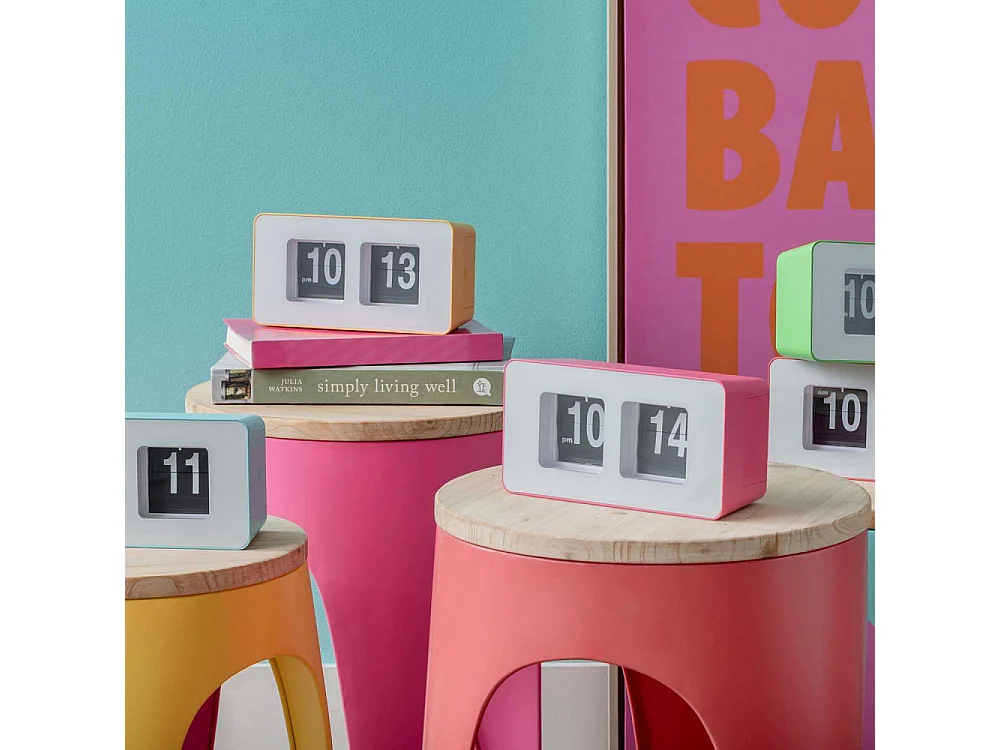 Horloge murale ou à poser Funky Flip