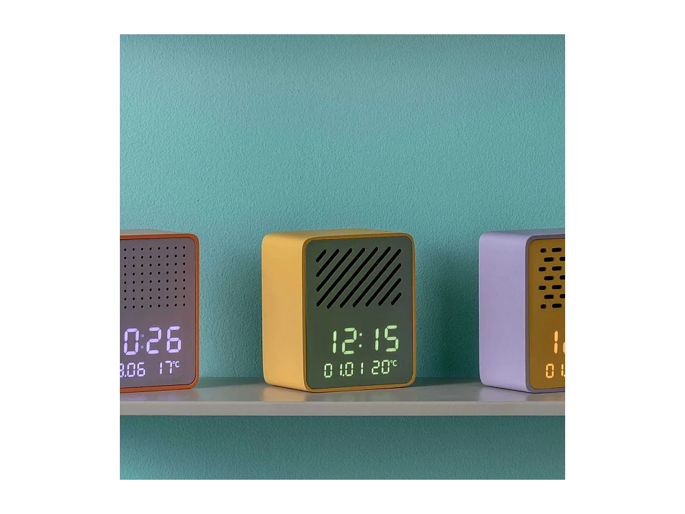 Réveil avec enceinte Bluetooth Funky Vibes