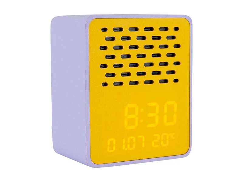 Réveil avec enceinte Bluetooth Funky Vibes