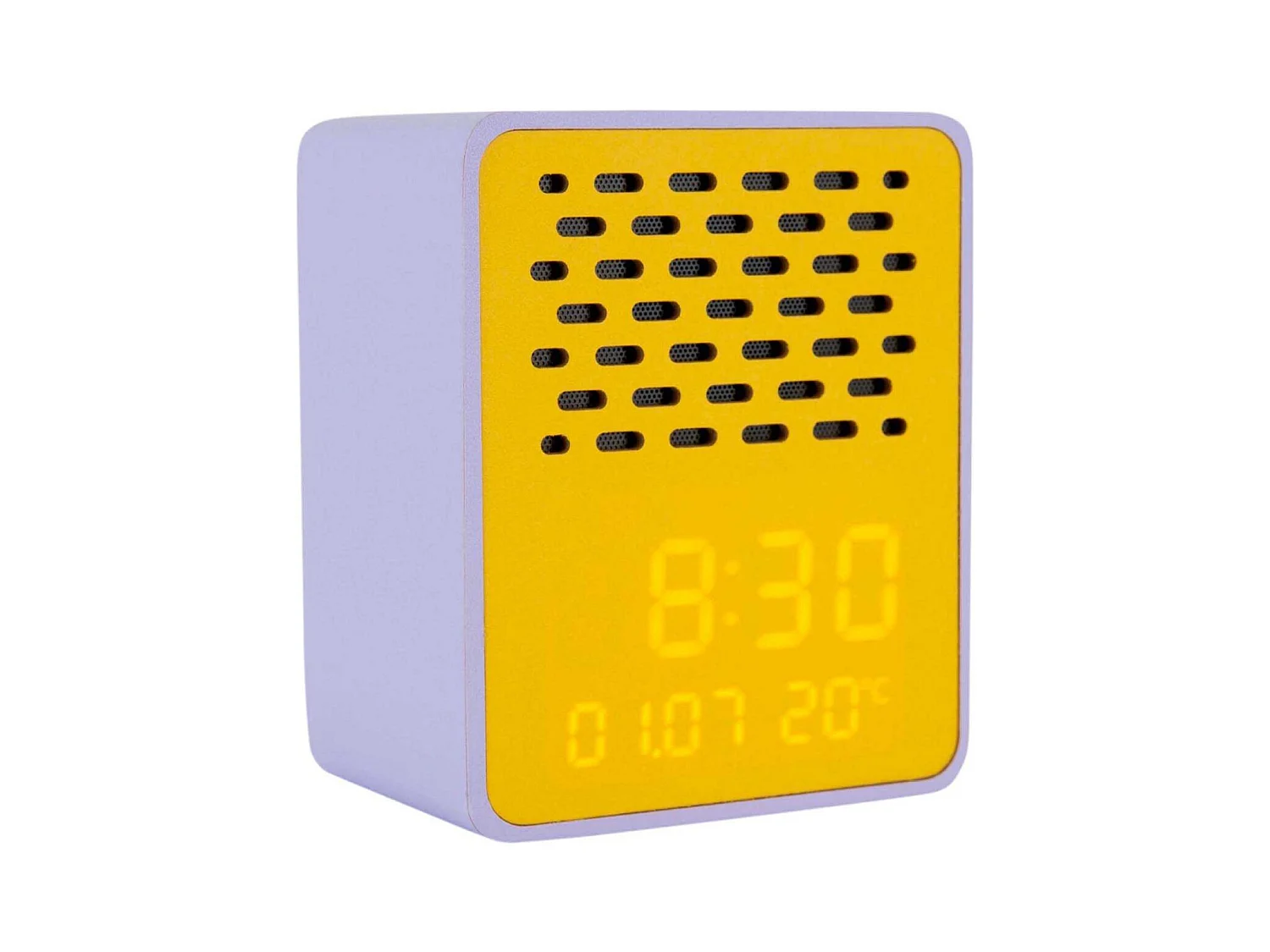 Réveil avec enceinte Bluetooth Funky Vibes