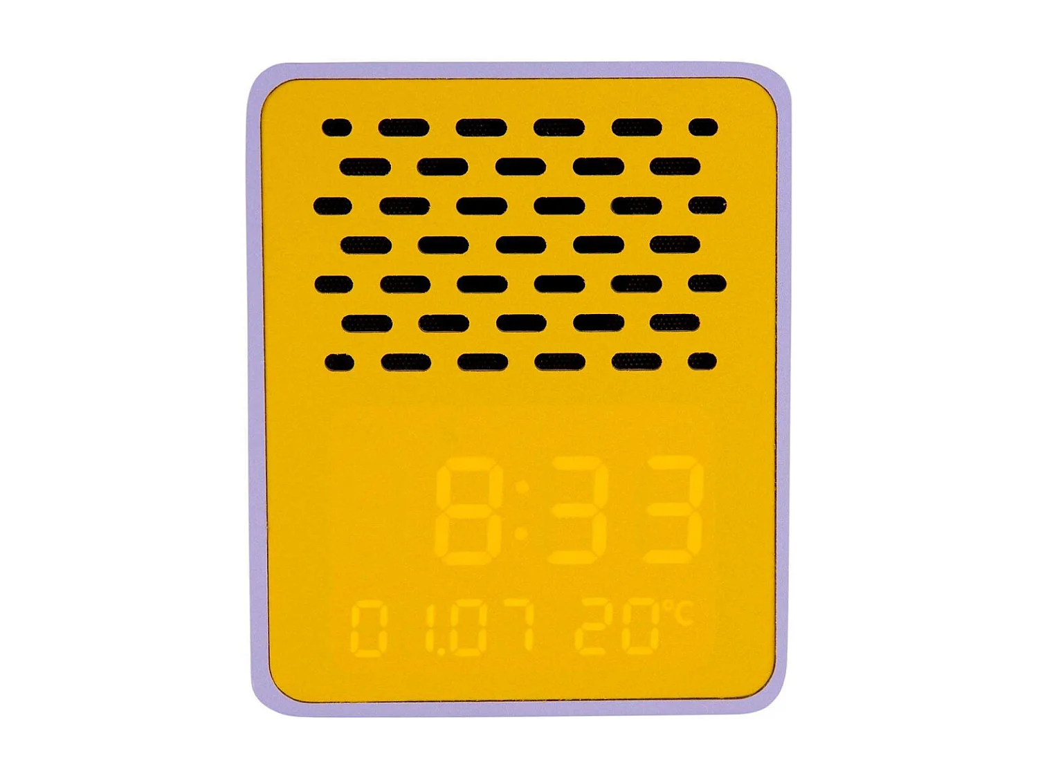 Réveil avec enceinte Bluetooth Funky Vibes