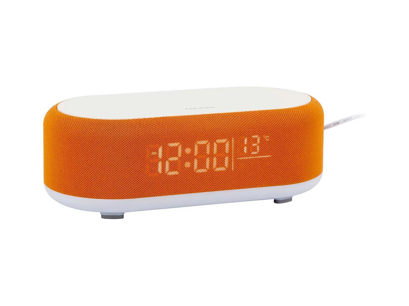 Reveil avec chargeur induction et enceinte Bluetooth Vogue