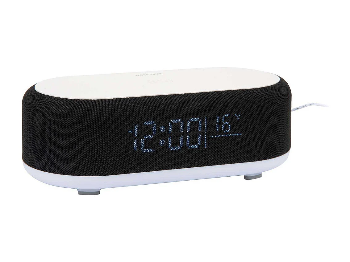 Reveil avec chargeur induction et enceinte Bluetooth Vogue