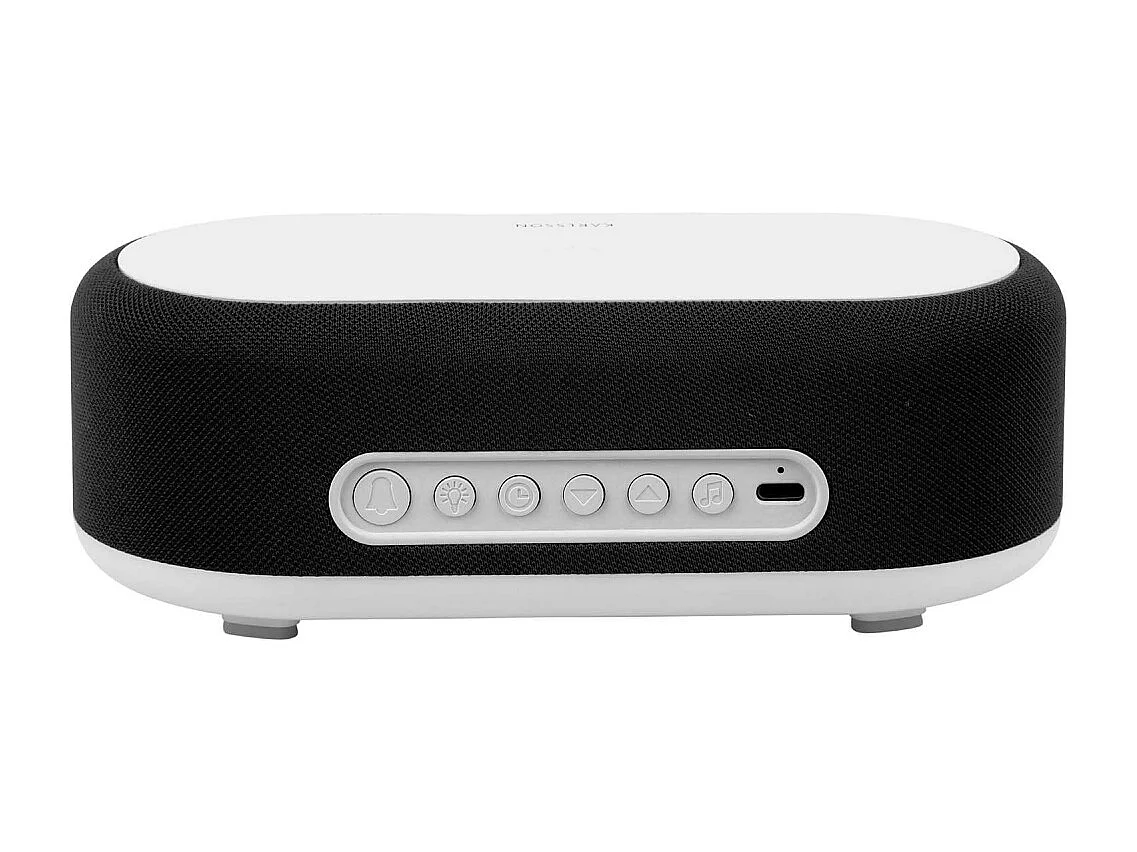 Reveil avec chargeur induction et enceinte Bluetooth Vogue