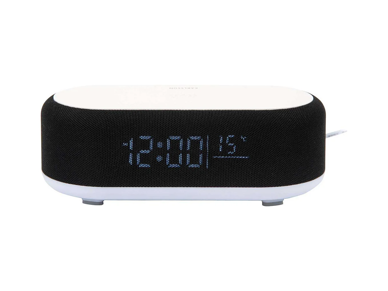 Reveil avec chargeur induction et enceinte Bluetooth Vogue
