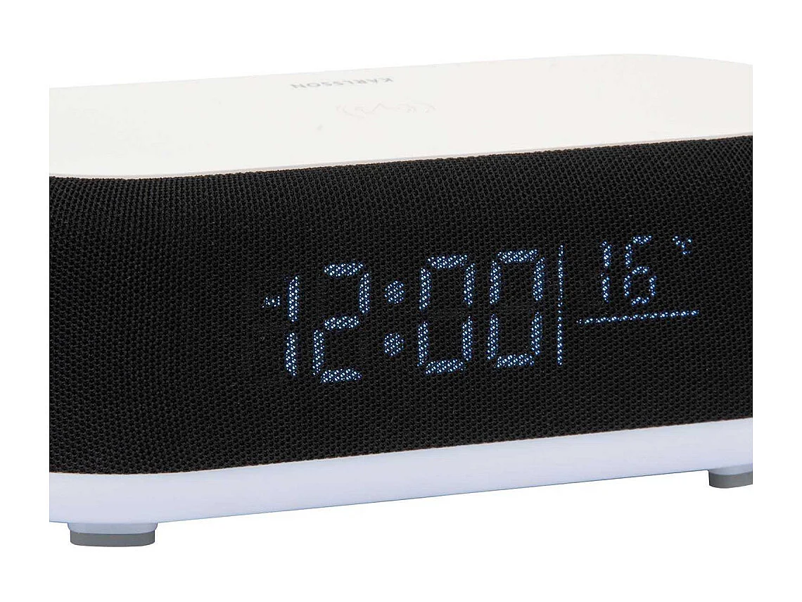 Reveil avec chargeur induction et enceinte Bluetooth Vogue