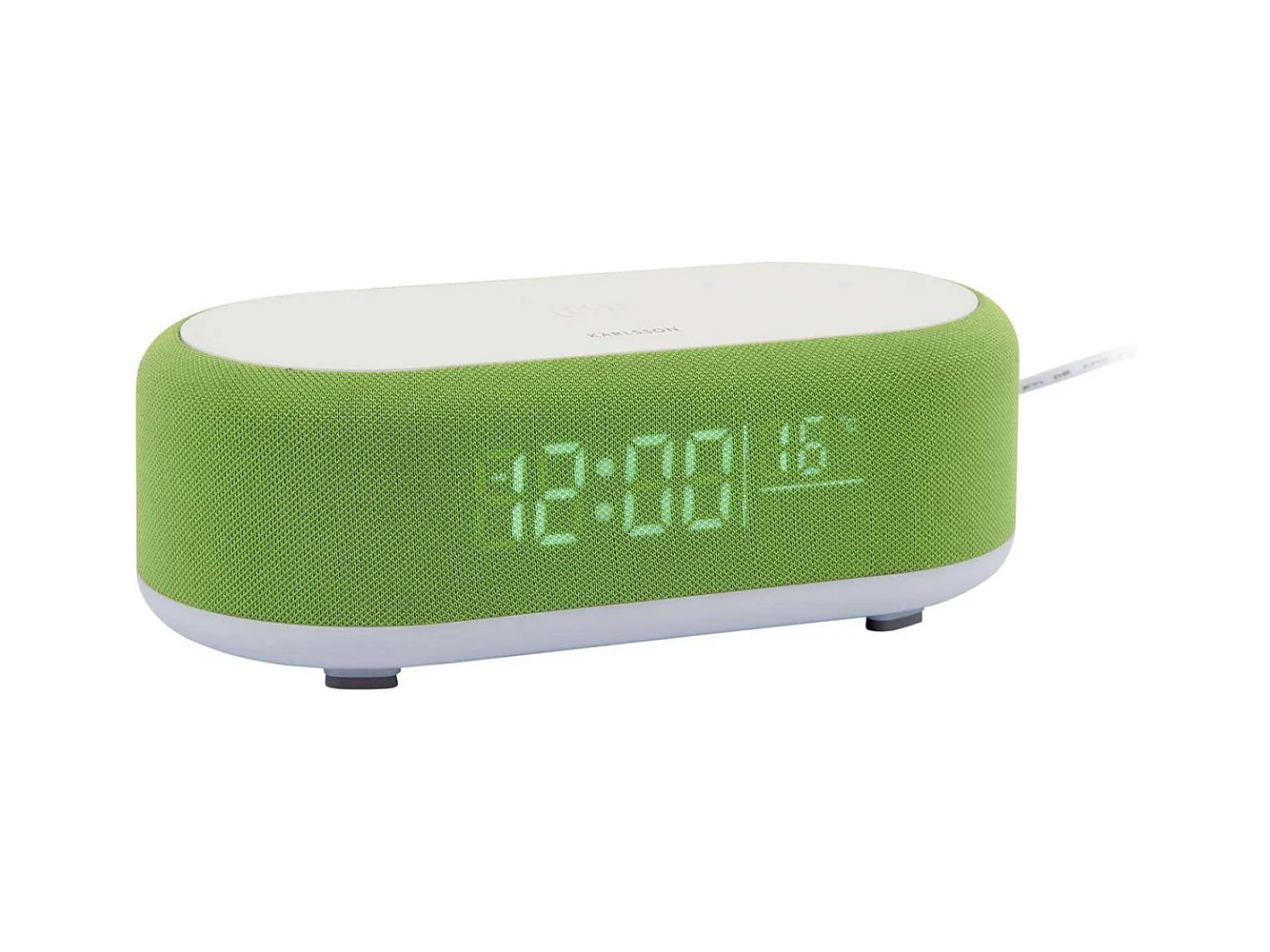 Reveil avec chargeur induction et enceinte Bluetooth Vogue