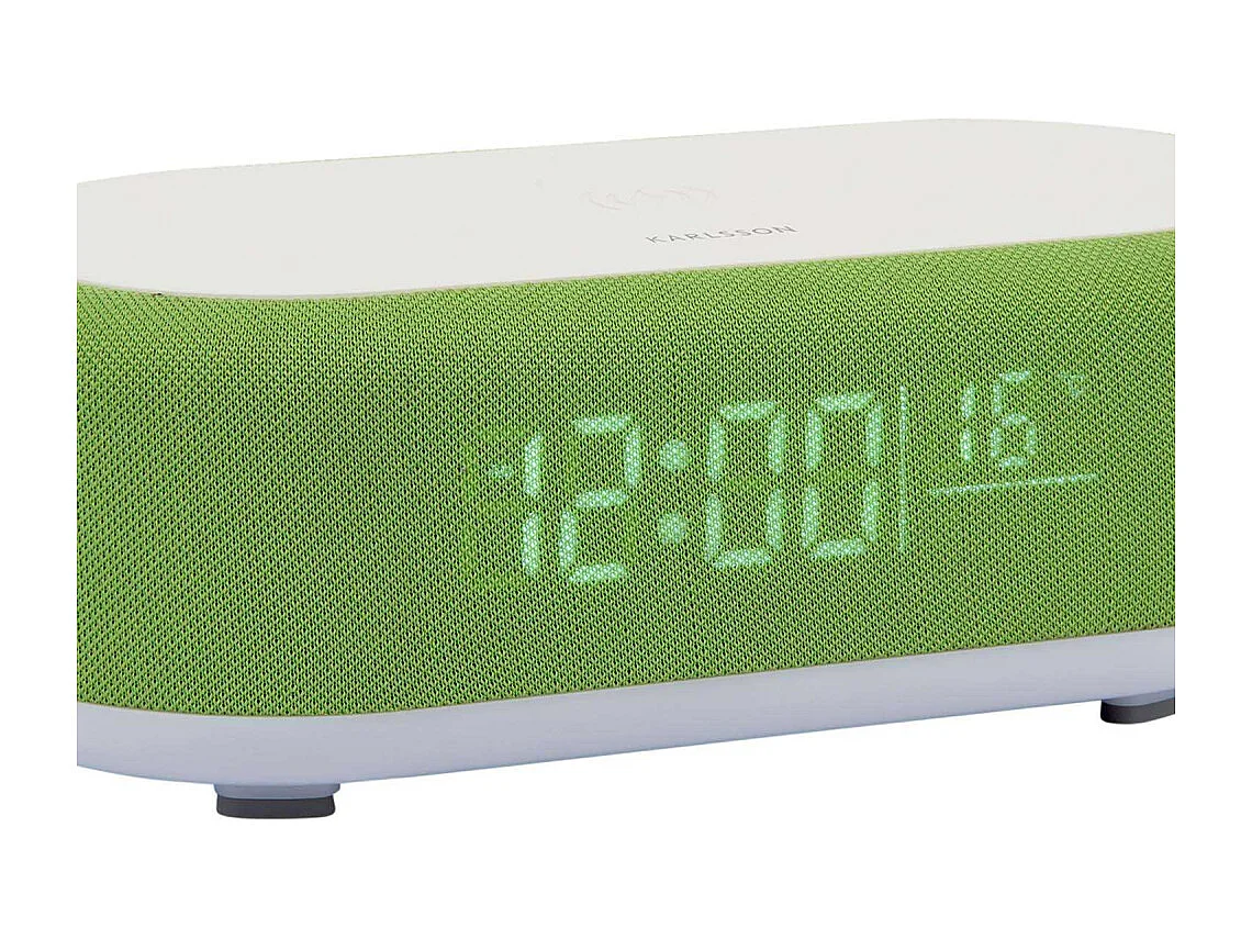 Reveil avec chargeur induction et enceinte Bluetooth Vogue