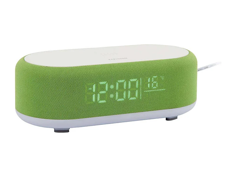 Reveil avec chargeur induction et enceinte Bluetooth Vogue