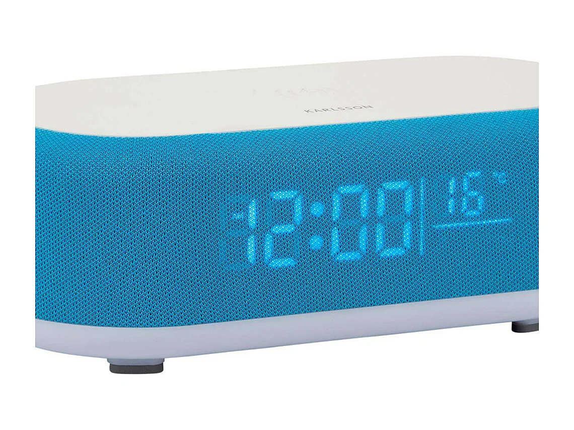Reveil avec chargeur induction et enceinte Bluetooth Vogue