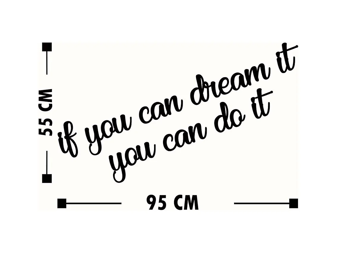 Accesorio decorativo de pared – 8 piezas – Negro – 100% MDF