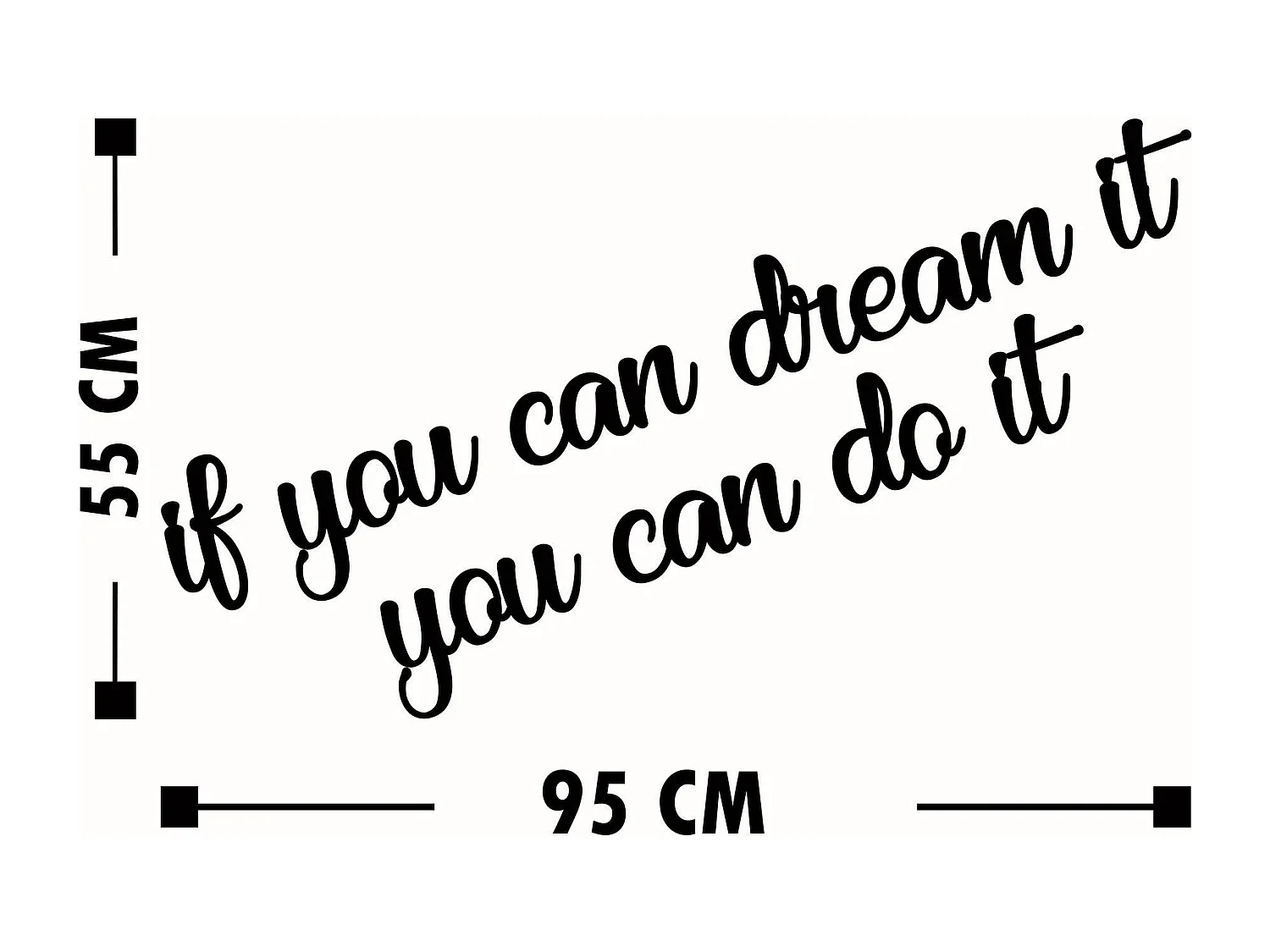 Accesorio decorativo de pared – 8 piezas – Negro – 100% MDF