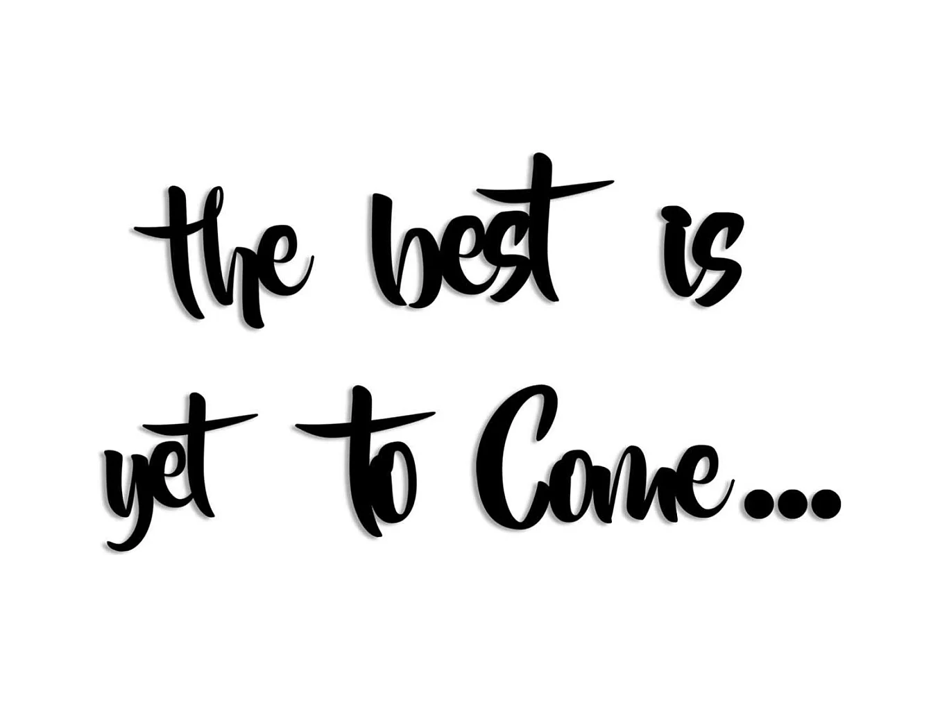 Accesorio decorativo de pared – 100% MDF – Negro