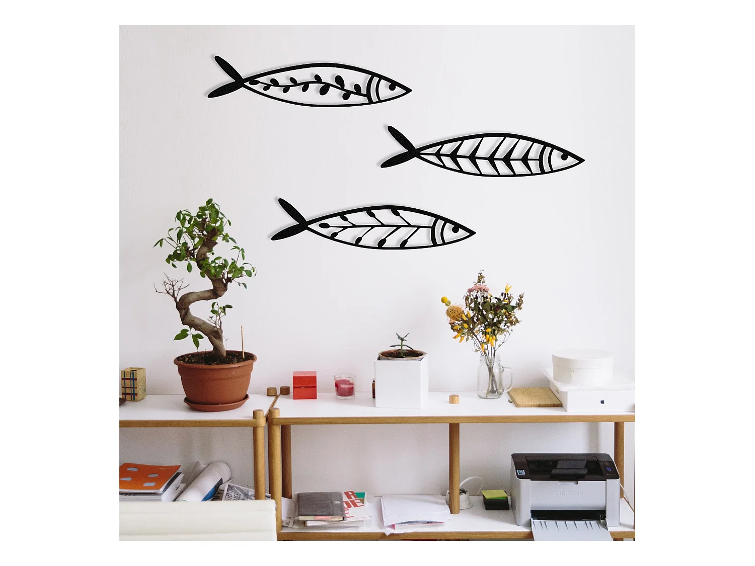 Acessório de Parede em Metal Hamsi - Elegância e Sofisticação para Sua Casa