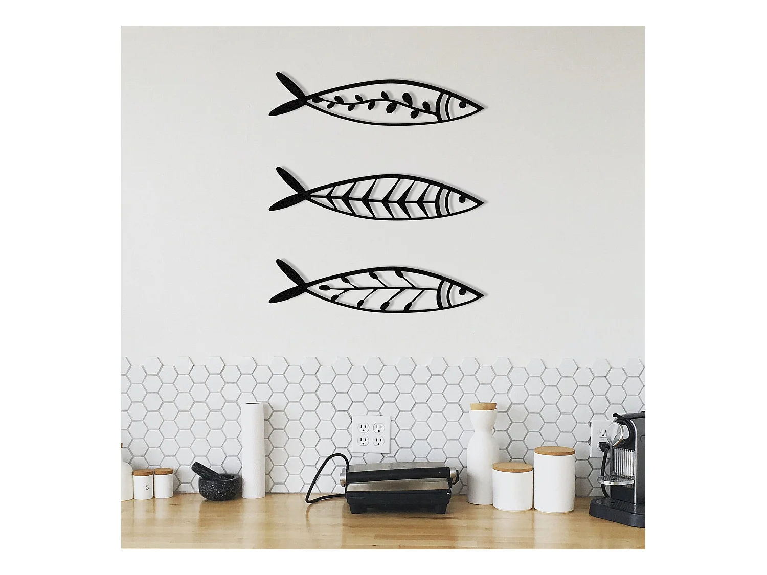 Acessório de Parede em Metal Hamsi - Elegância e Sofisticação para Sua Casa