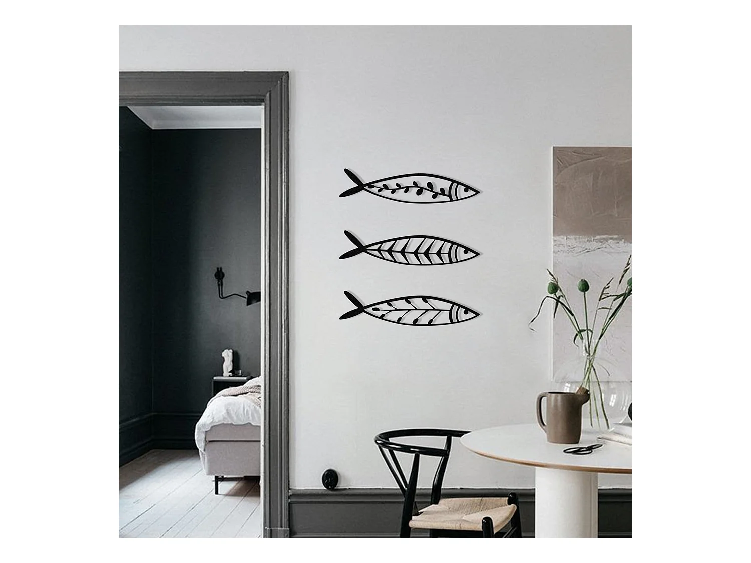 Acessório de Parede em Metal Hamsi - Elegância e Sofisticação para Sua Casa