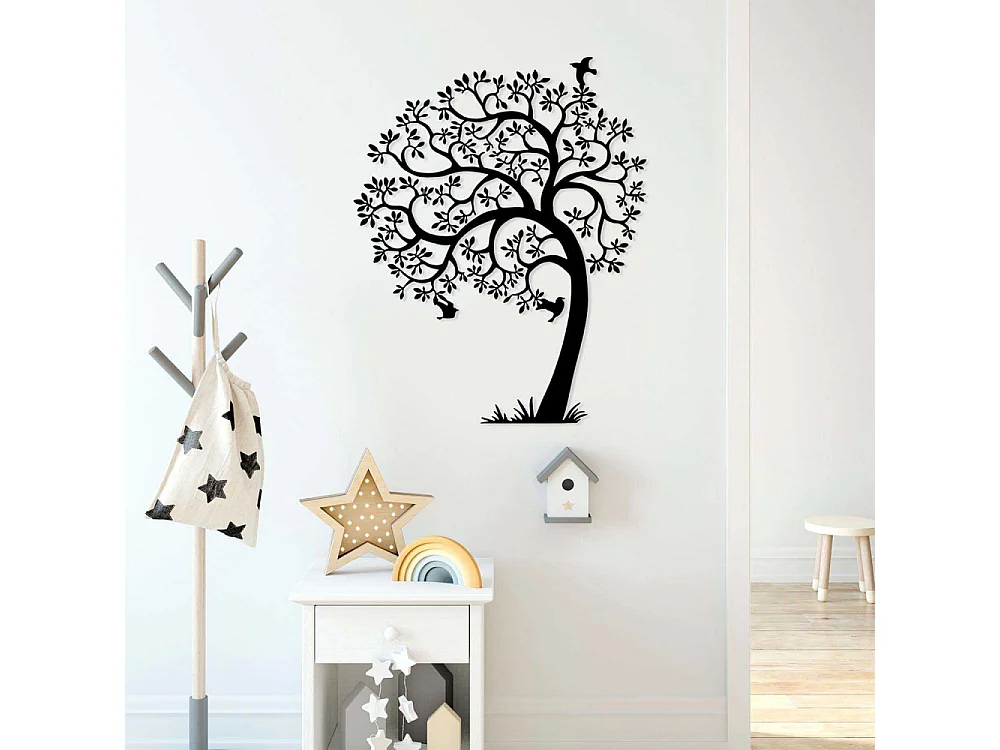 Décoration murale en métal Nature