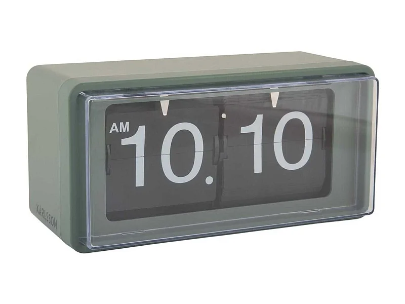 Horloge Clock Retro Boxed Flip