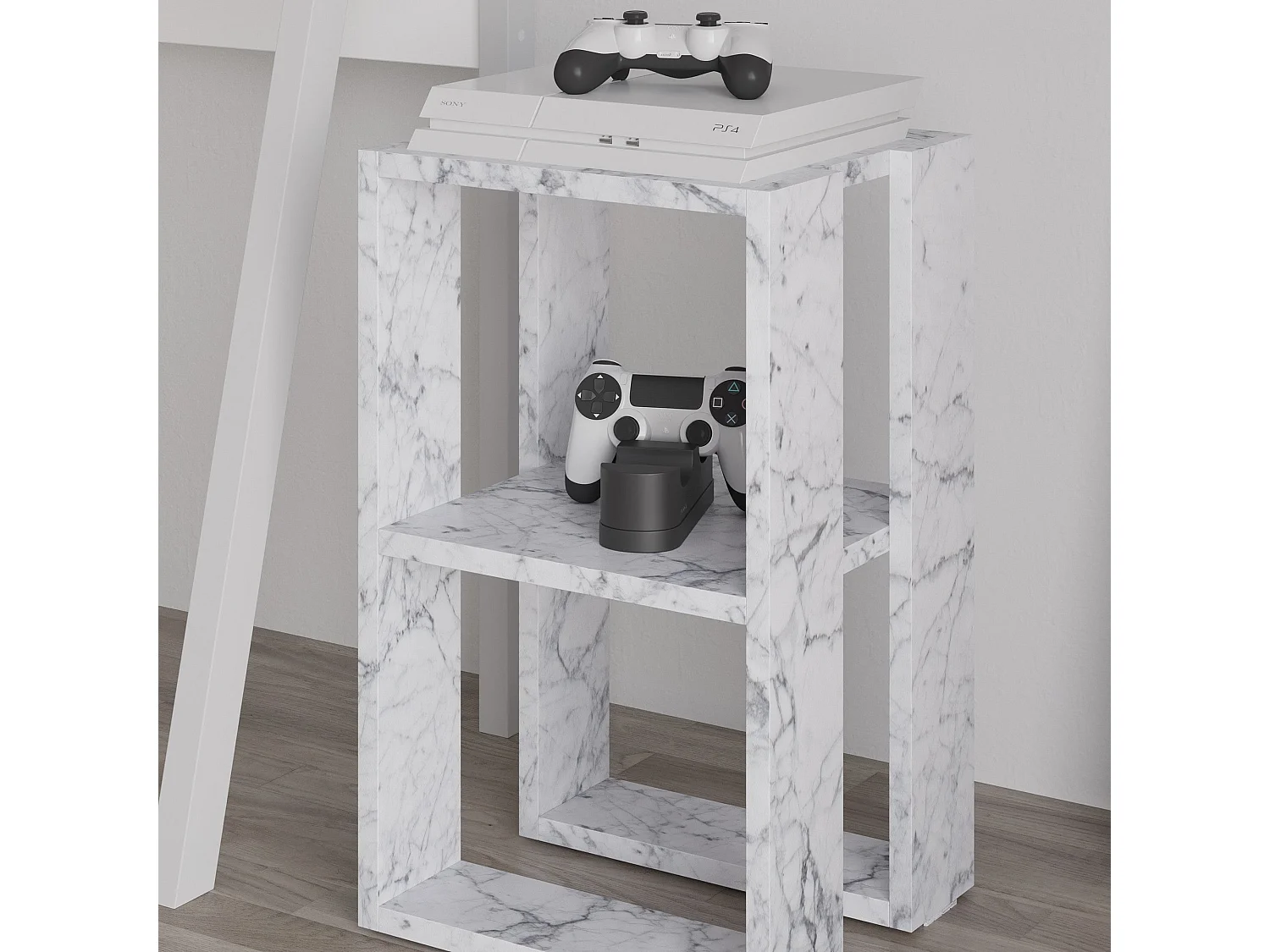 Table de chevet en aggloméré Lonie