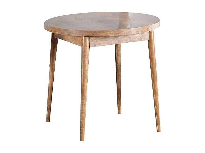 Table de repas ronde 90 cm en aggloméré Stil Barok