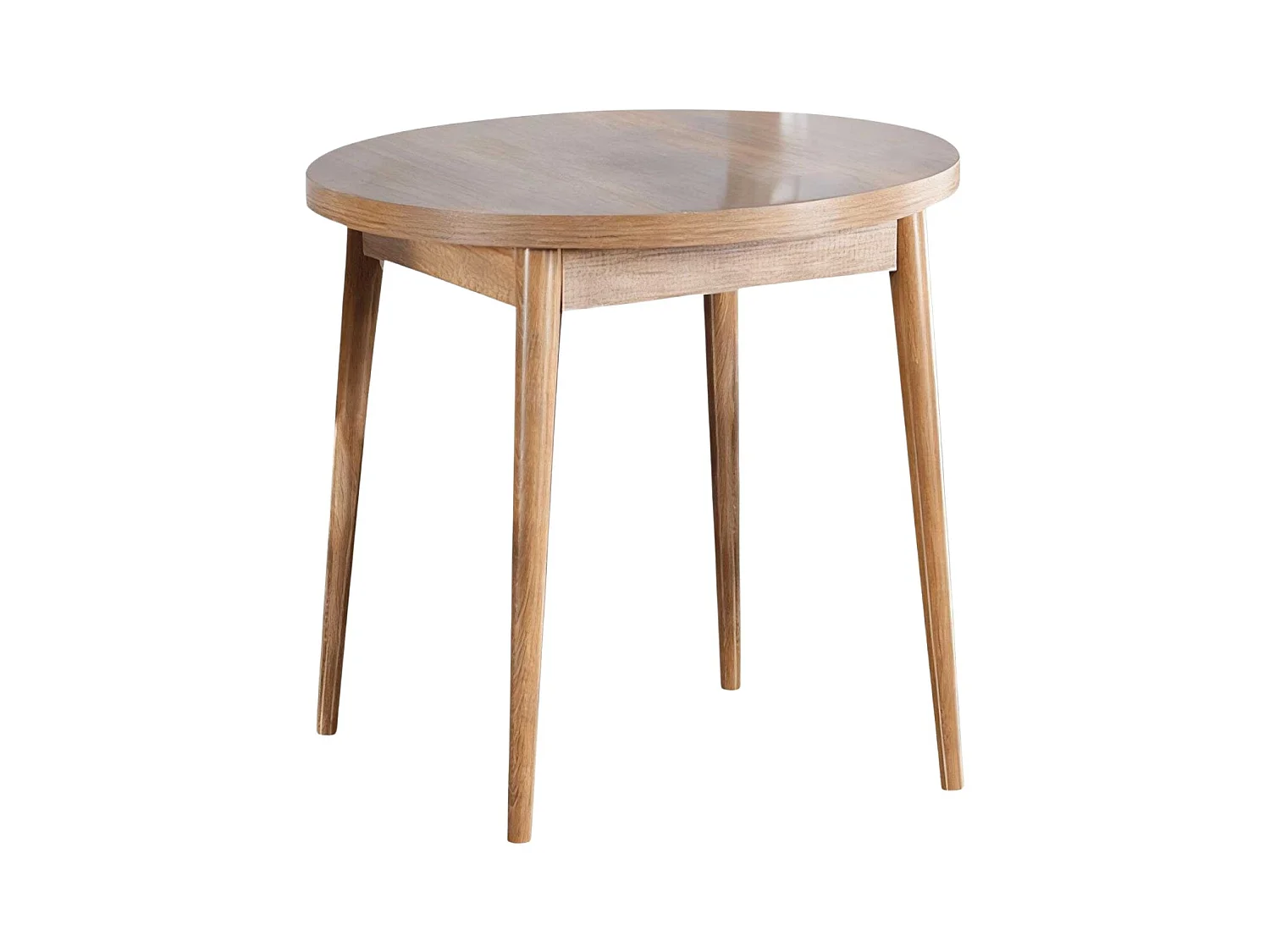 Table de repas ronde 90 cm en aggloméré Stil Barok