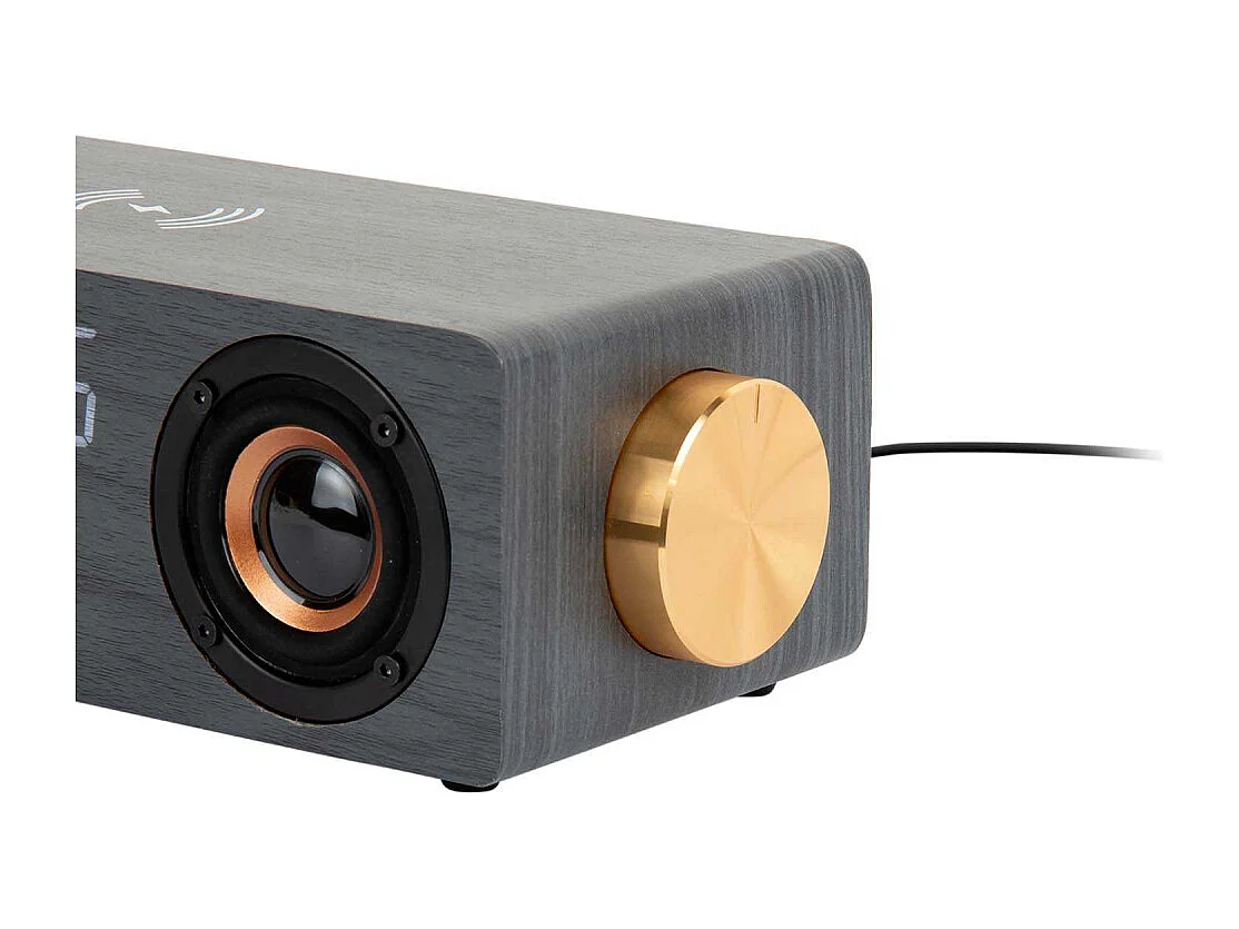 Réveil avec chargeur à induction et enceinte Bluetooth Classic