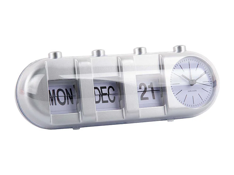 Réveil Retro Tube Calendar Flip