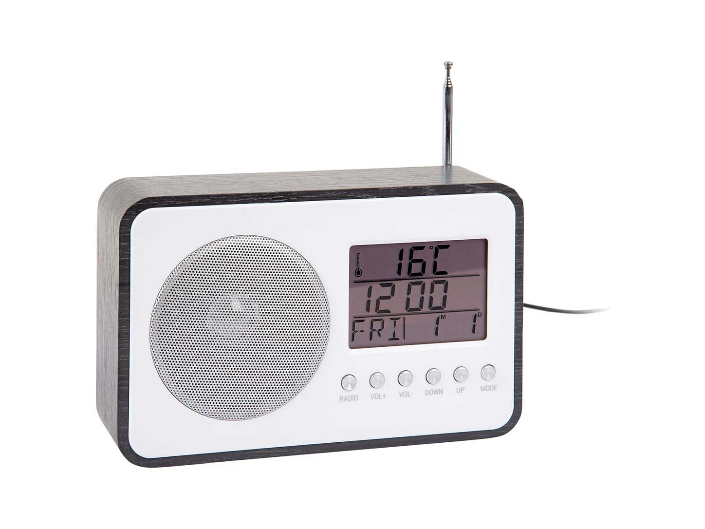 Réveil avec radio FM Retro